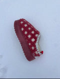 Alpine Slippers in Berry Cream